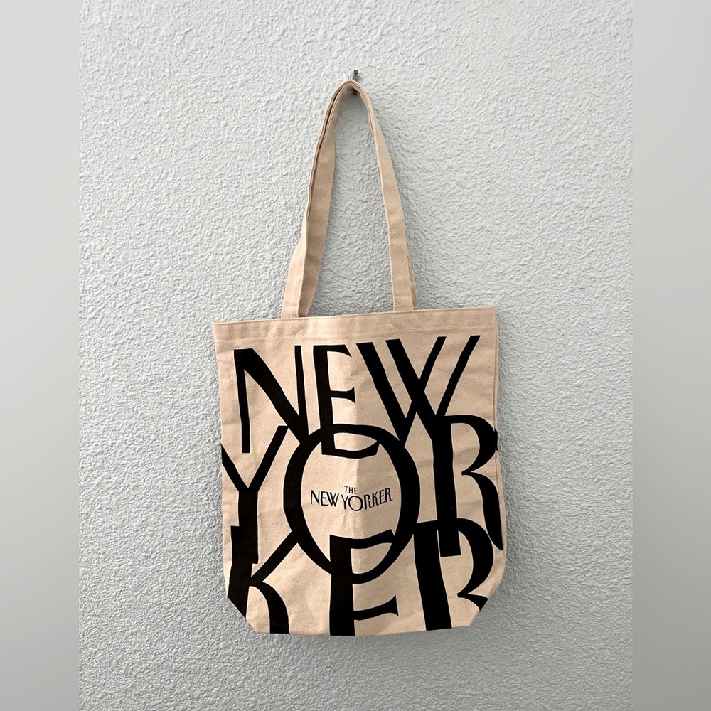 New Yorker magazine canvas tote NWOT